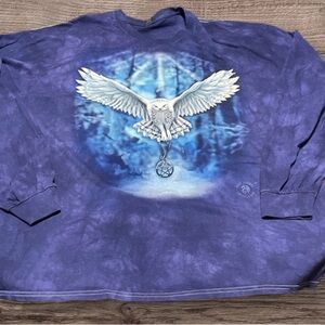 Snow Owl long sleeve the mountain shirt size 2XL